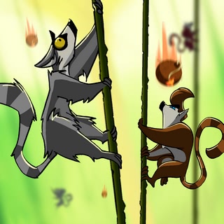 Monkey's ropes party